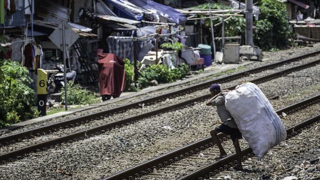 Jumlah Penduduk Miskin RI Tembus 27,54 Juta Orang Maret 2021