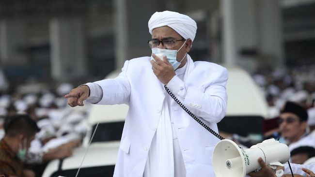 Rizieq Shihab Minta Pemerintah Bebaskan Semua Tahanan Politik