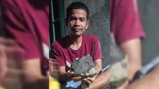 Warga Sumut Jadi Jutawan Usai Jual Batu Meteor Timpa Rumah
