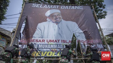 Polri Tak Temukan Perbuatan Melawan Hukum di Baliho Rizieq