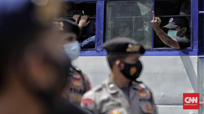 Foto Aks Peringatan 1 Desember Warga Papua di Jakarta