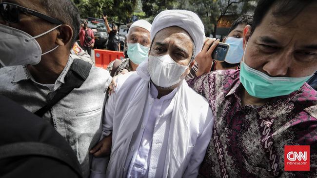 Rizieq Shihab Sakit di Rutan, Pengacara Minta Pembantaran