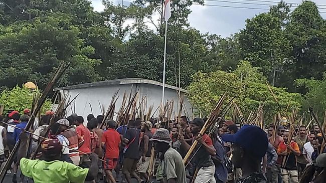 Bentrokan Warga Nduga-Lanny Jaya Papua, Tiga Luka Kena Panah