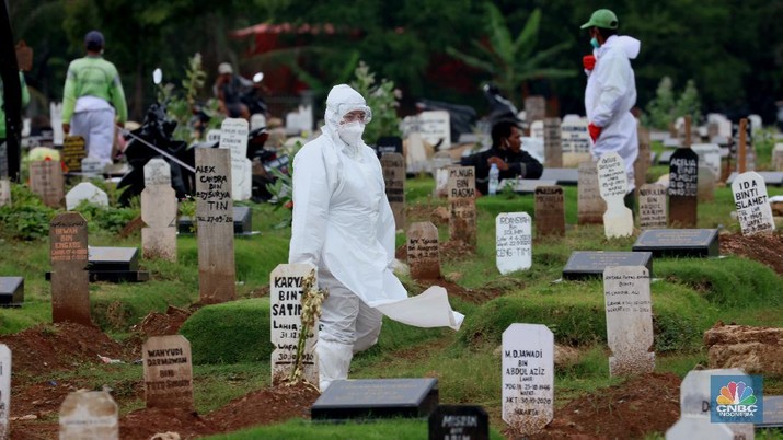 Jokowi Sebut Beruntung Tak Lockdown, Tapi Covid Rekor Terus..