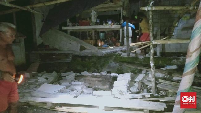 Sejumlah Bangunan Rusak Ringan Imbas Gempa Sulut M 7,1