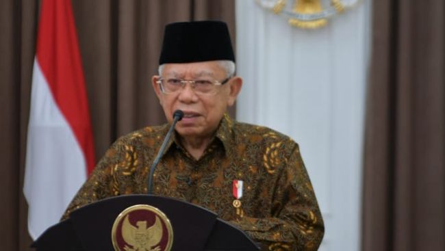 Ma'ruf Klaim Radikalisme Turun, Minta Warga Tetap Waspada