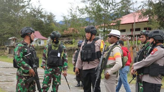 Polisi: 5 Anggota KKB Tewas Tertembak di Ilaga Papua