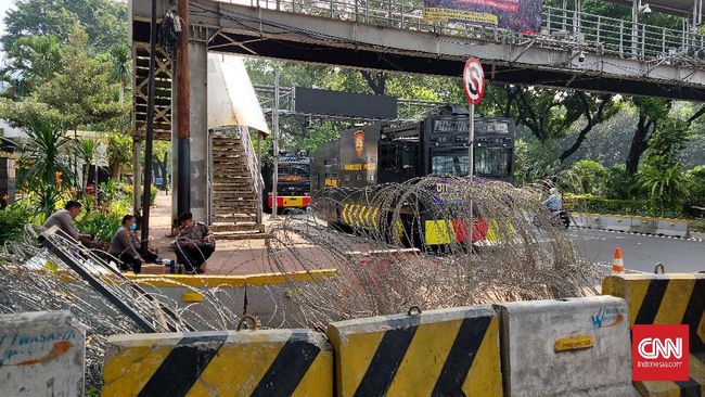 Demo Warga Papua Digelar Singkat di Patung Kuda Jakpus