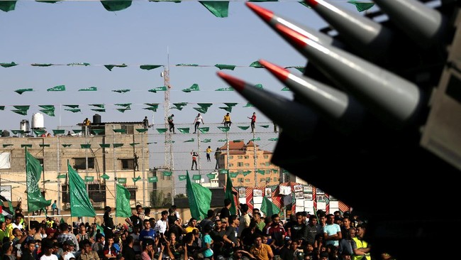 Senjata Hamas yang Diduga Dipasok Iran-Suriah buat Serang Israel
