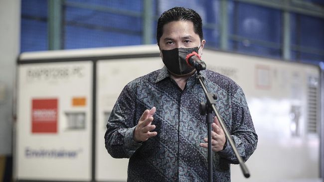  Erick Thohir Minta Tambahan Anggaran Rp106 T untuk BUMN