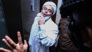 Pledoi Rizieq Ungkap Pertemuan dengan Tito dan BG di Arab