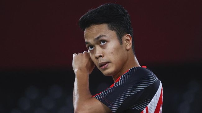 Anthony Ginting Gagal ke Final Badminton Olimpiade Tokyo