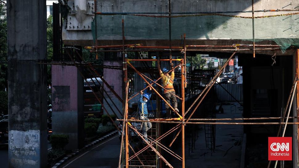 FOTO: Mengintip Proyek LRT Jabodebek yang Bakal Kelar 2022