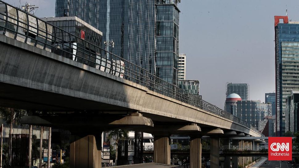 FOTO: Mengintip Proyek LRT Jabodebek yang Bakal Kelar 2022