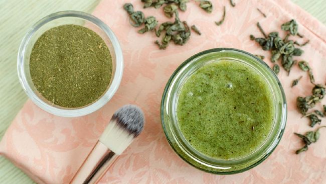 manfaat-masker-organik-green-tea-dan-cara-membuatnya