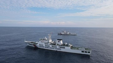 Kapal Coast Guard China Terbesar Dilaporkan Wara-wiri di Laut Natuna