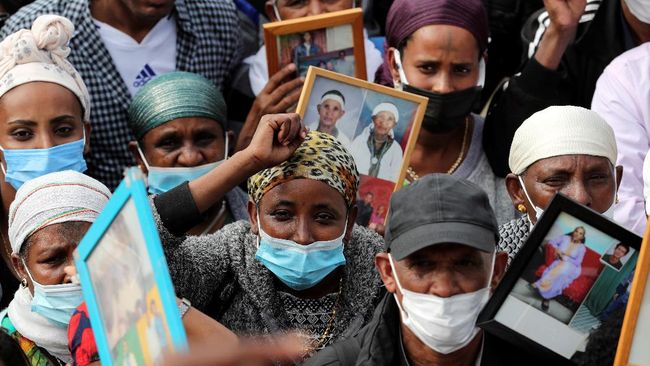 Ratusan Warga Israel Demo Desak Selamatkan Yahudi di Ethiopia
