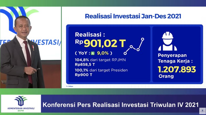 Bukan China, Singapura Dominasi Investasi RI 3 Tahun Berturut