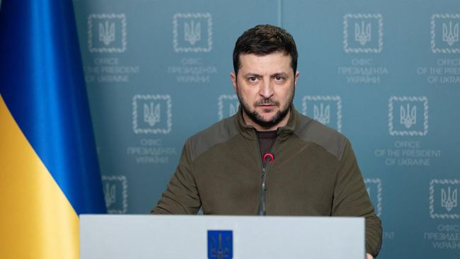 Zelensky Kecam Referendum Gabung Rusia di Ukraina: Ini Lelucon