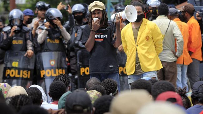 Polisi Bantah Represif Aksi DOB di Papua, Aktivis Sebut 11 Orang Luka