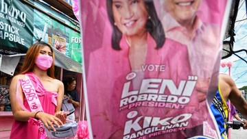 Milenial Filipina Rela Keluar Kelompok Agama demi Capres Leni Robredo