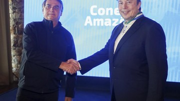 Beda Gaya Pakaian Elon Musk Ketemu Presiden Brasil & Jokowi