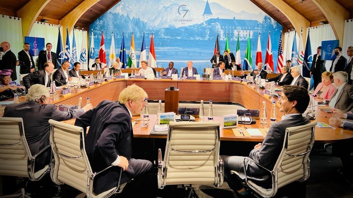 Ini Bukti Jokowi Jadi "Juru Damai" Ukraina-Rusia di KTT G7