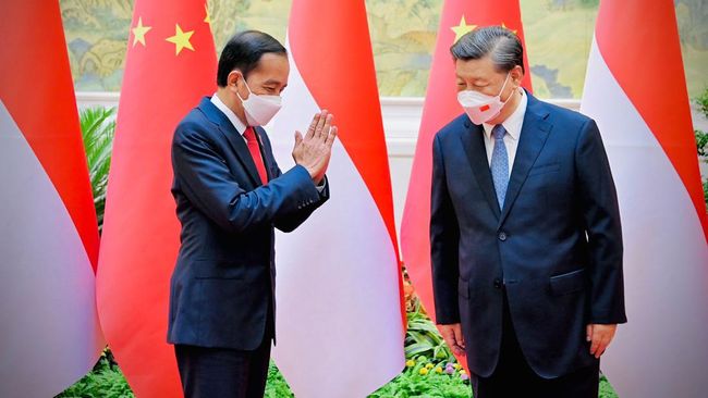 Jokowi Ucapkan Selamat ke Xi Jinping usai Pimpin China Tiga Periode