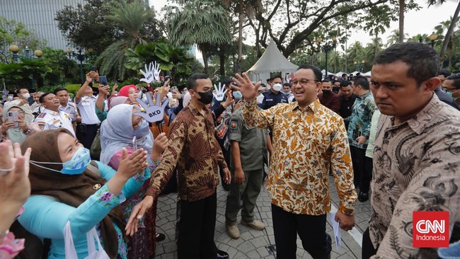 Anies Paparkan Prinsip Satu Kesemakmuran di Hadapan Relawan