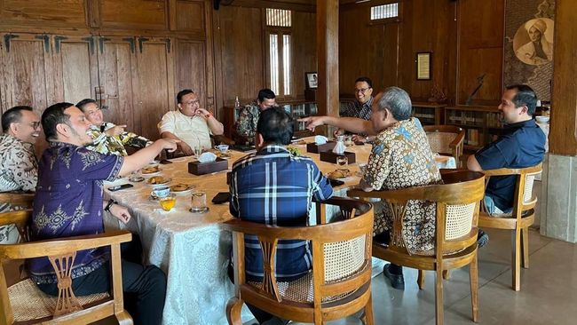 Anies dan AHY Ikut Pertemuan Tim Kecil NasDem, Demokrat, dan PKS