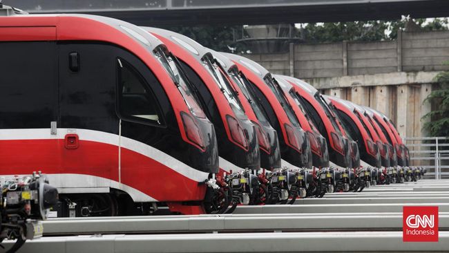 Per Januari, Progres Proyek LRT Jabodebek 88,38 Persen