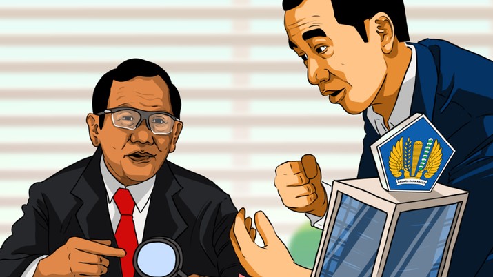 Heboh Transaksi Rp 349 T, Ini Perintah Jokowi untuk Mahfud MD
