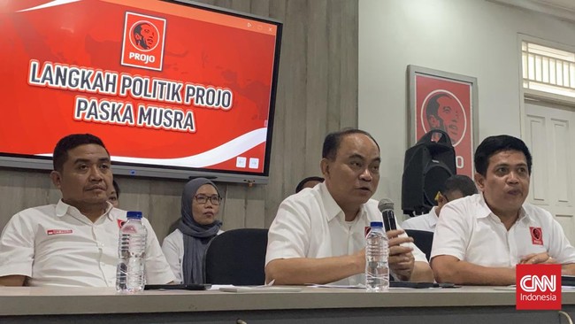 Relawan Jokowi Projo Akan Dukung Bacawapres Inisial G