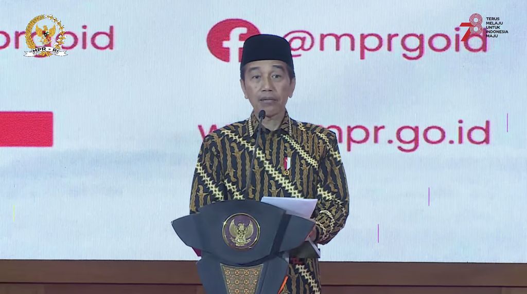 Jokowi: Visi Bangsa Tanpa Tolok Ukur Namanya Jargon Politik!