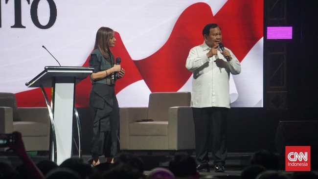 Joget Prabowo Saat Ditanya Soal Eks Napi Korupsi Jadi Caleg Gerindra