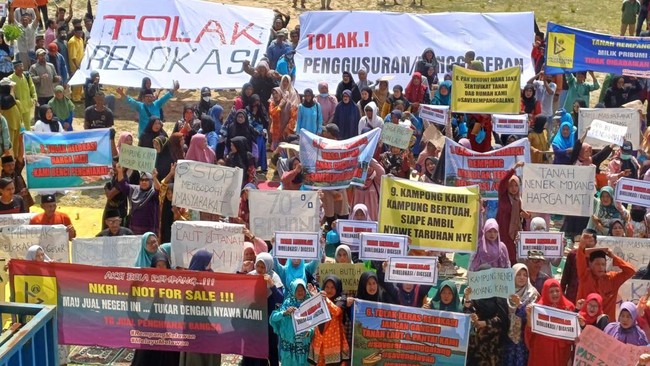 Warga Rempang Tak Bisa Maafkan Jokowi: Kami Belum Merdeka
