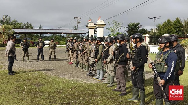 KKB Rampas 119 Kotak Suara Pemilu di Intan Jaya Sempat Pukul Pegawai Distrik