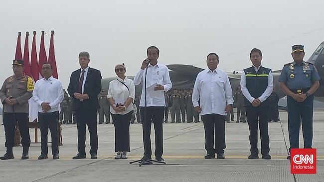 Jokowi Lepas 51,5 Ton Bantuan Indonesia untuk Palestina