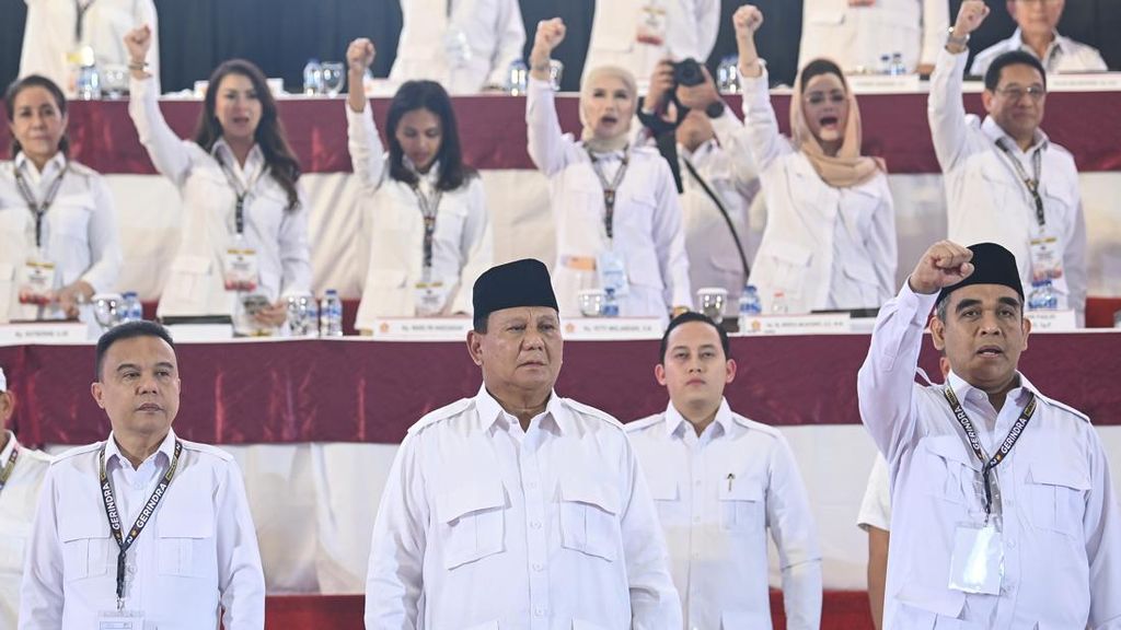 KLB Gerindra Sepakat Minta Prabowo Maju Capres Lagi 2029