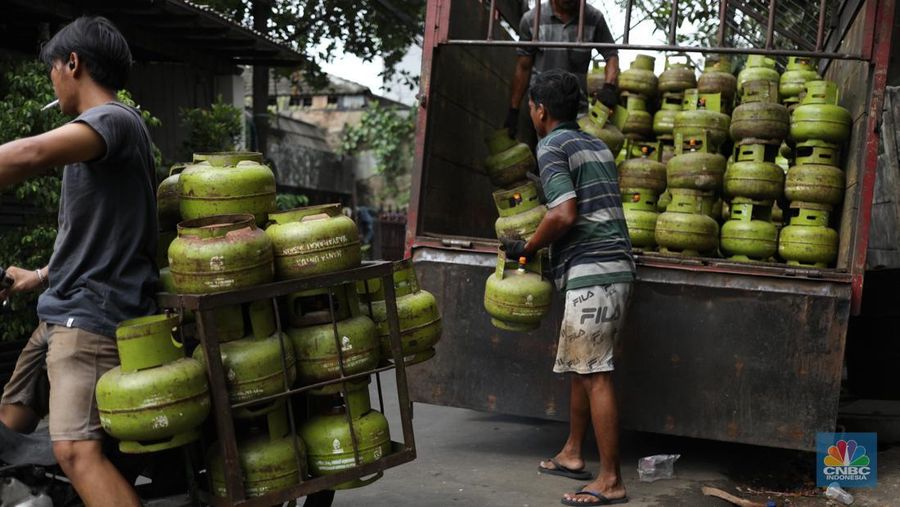 Sri Mulyani Ungkap Harga Asli LPG 3 Kg Tembus Rp42.750 per Tabung