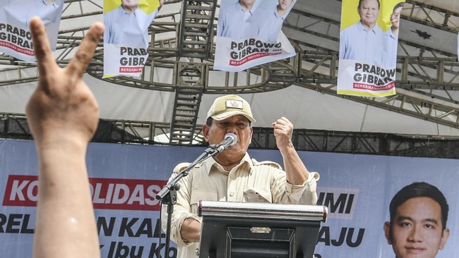 Prabowo: Kita Harus Bersatu, Tidak Boleh Saling Menjelekkan