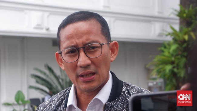 Sandiaga Buka Suara soal Wacana Pungutan Dana Wisata via Tiket Pesawat