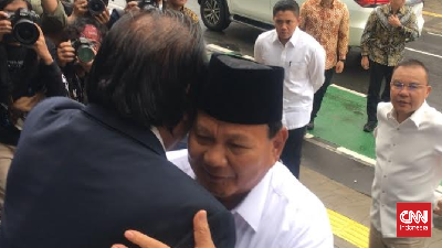 Surya Paloh Sambut Prabowo di NasDem: Sahabat Sudah Jadi Presiden