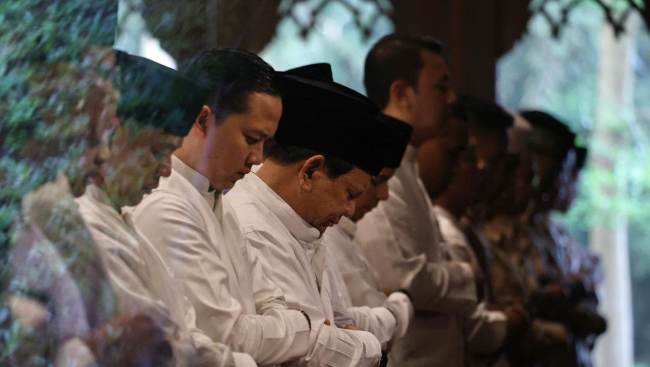Prabowo Salat Idul Adha di Hambalang, Kurban 145 Sapi