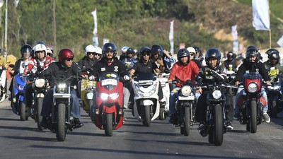 daftar-motor-dipakai-jokowi-dan-influencer-di-ikn-minim-motor-listrik