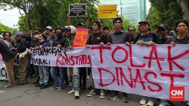 Jokowi Respons Demo Aktivis hingga Mahasiswa: Aspirasi dari Rakyat Sangat Baik