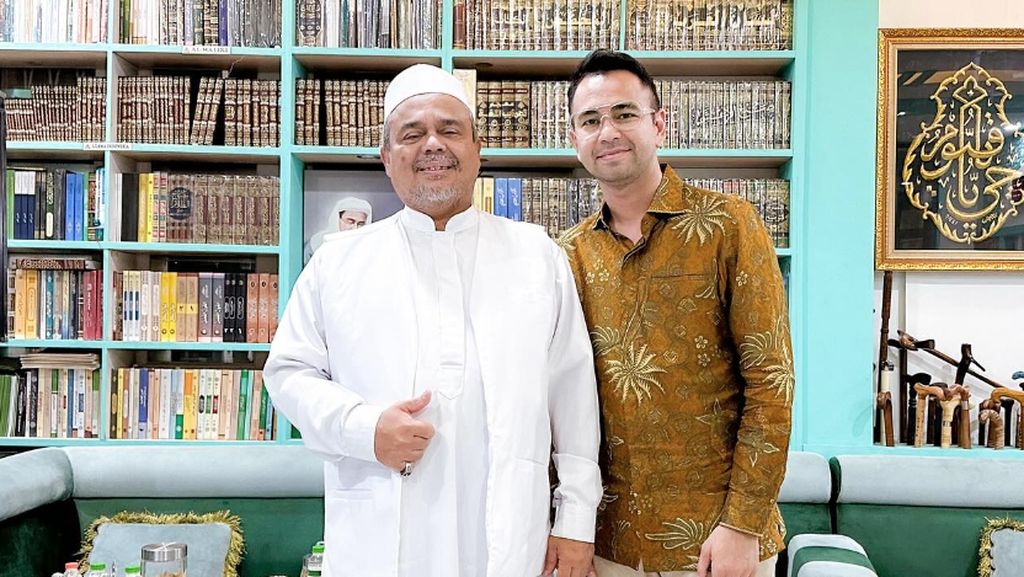 Raffi Ahmad Temui Rizieq Shihab, Bahas Majelis Taklim untuk Anak Muda