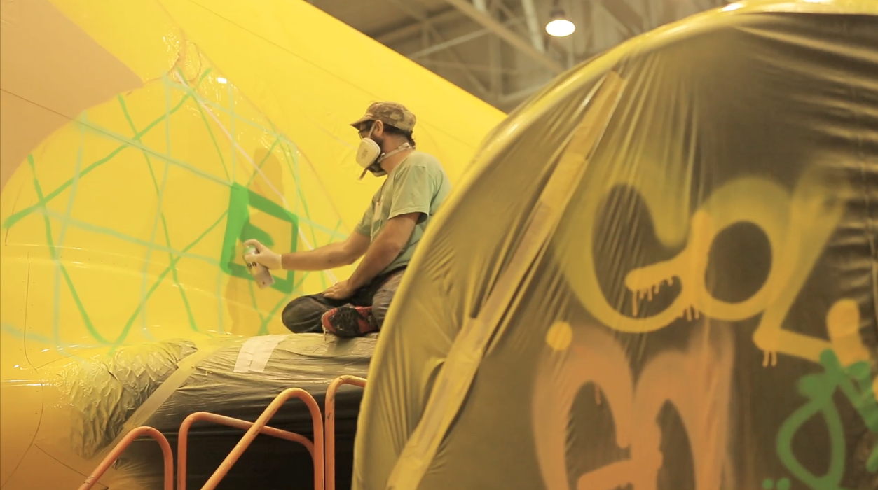 &#91;COOL&#93; Mengintip Desain Pesawat Tim Brazil World Cup 2014