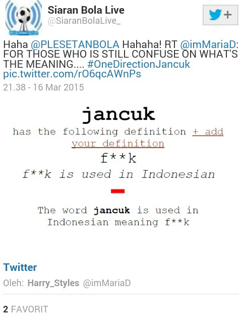 Kemenpora Ikut Komentari Fenomena yang Mendunia #OneDirectionJancuk