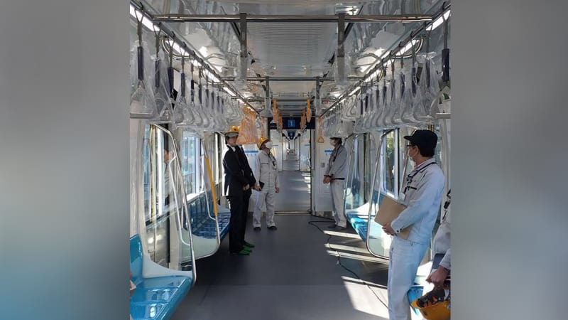 Selesai Diproduksi, Kereta MRT Jakarta Jalani Uji Coba di Jepang